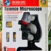 Science Microscope with LED Light - 100X/400X/1200X Magnification