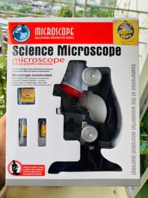 Science Microscope with LED Light - 100X/400X/1200X Magnification